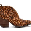 Coconuts by Matisse  Addie leopard print booties size 7 1/2 Photo 1