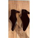 Stuart Weitzman  Alma Black Suede Leather Bootie Boots Size11 Photo 10