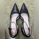 Anne Klein  Purple & Black Ankle Strap Pointed Toe Stiletto Pump Sz 11 Photo 11