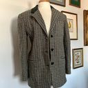 Houndstooth Vintage  Blazer Jacket Photo 3