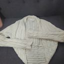 White House | Black Market   Cropped Cable Knit Bolero Sweater S Photo 10