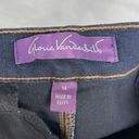 Gloria Vanderbilt NWT  Flare Trouser High Waisted Denim Jeans Dark Wash Boho 14 Photo 6