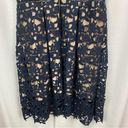 City Chic  Navy Blue So Fancy Crochet Lace Dress Sz.XS/14W Photo 11