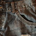 Fly London Distressed Denim Shorts Button  Jean Sz 0 Inseam 6”, Photo 2