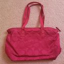 Coach  Getaway Signature Nylon Packable Weekender Travel Bag with Pouch Photo 4