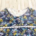 Pilcro Sweater Medium Floral Anthropologie Photo 2