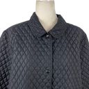 Mulberry  Street Women's Size XL Black Quilted Long Jacket Photo 2