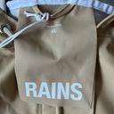 Rains Women’s Waterproof String Parka in Sand size XL Photo 3