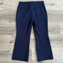 J.Crew Hayden Kickout Crop Pants Womens Sz. 10 Navy Bi-Stretch Cotton Workwear Photo 6