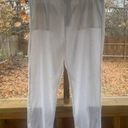 Krass&co G.H. Bass &  Women's 100% Linen White Ankle Pants Size 14. NWOT Photo 0