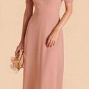 Birdy Grey Devin Convertible Off Shoulder Bridesmaid Dress in Dusty Rose Size S Photo 0