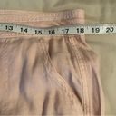 American Eagle  Outfitters Super High Rise Crop Wide Leg Linen Pants Women 16 Reg Photo 13