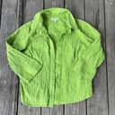 Coldwater Creek Vintage Green Button Up  Photo 3