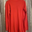 Cyrus  pumpkin orange long open cardigan sweater, size M, NWOT Photo 4