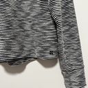 Sweaty Betty  Rest Up Half Zip Striped Pullover Size 8 Photo 3