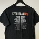 Tultex 2014 Keith Urban Fuse Graphic Tee Black Medium M T Shirt Photo 13