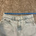 ZARA high waist Denim cut off jeans shorts Photo 5