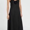 Dissh Black Linen Maxi Dress NWT Photo 2