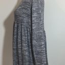 Isabel Maternity NWOT Maternity Dark Heather Gray Soft Pleated Top Photo 1