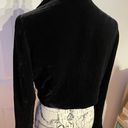 Dana Buchman NWOT Vintage Silk Velvet Crop Bolero Rave cover Formal Evening Party Photo 3