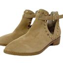 Carlos Santana  Blake Sand Tan Suede Studded Boho Studded Bootie Women’s Size 8.5 Photo 2