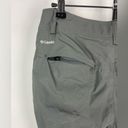 Columbia Women Gray Convertible Cargo Shorts Omni-Shade Sun Protection Pants Photo 7