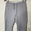 Alo Yoga  Moto Sweatpants in light grey sz L Photo 2