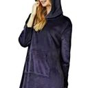 32 Degrees Heat 32 Degrees Sleep Shirt Hoodie Cozy Sleepwear Loungewear Blue S/M Small Medium Photo 0