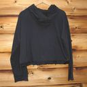 Alala NWT Revolve Black Cropped Hoodie Sweatshirt Photo 6