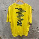 Nike Gray Tag 2006 Michigan State Football Textured Graphic Wear Maize T-Shirt Photo 4