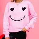 VICI lulusimon studio for  happy face crewneck pull over sweater Photo 1