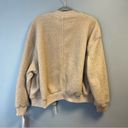 Avec Les Filles  Coat Faux Fur Bomber Jacket in Bone (Cream) Sz L NWT Cozy Teddy Photo 13