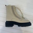 Rebecca Minkoff NWT  Women’s Edie Chain Lug Sole Boot Boots Lace Up Chunky Size 9 Photo 2