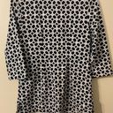 Tommy Bahama Womens  Island Zone Black White Geometric Tunic Size XS Photo 1