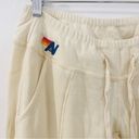 Aviator Nation  sweatpants in cream Photo 3