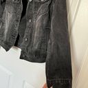 Wishlist Small Black Washed Denim Jacket WORN ONCE Photo 2