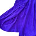 Donna Karan  NY Vintage Silk Purple Pleated Knee-Length Skirt Women Size 6 Photo 4