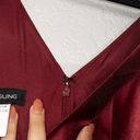 Alfred Sung NWT  Burgundy High Low V Neck Cocktail Dress Size 6 Photo 5