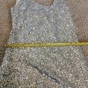 Alythea  silver sequined mini dress size medium Photo 51