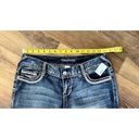 Maurice's NWT  Women’s Blue Capri Crop jeans size‎ 7/8 distressed Photo 3