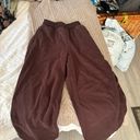 Divided Brown Sweatpants  Photo 3