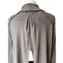 We The Free Free People  Taupe Brown Split Back Turtleneck Knit Sweater Size M Photo 6