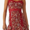 Free People NWT  NWT Last Night Mini Nightgown Slipdress in Cherry Combo size SML Photo 0