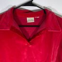 st. john's bay Saint John’s Bay Red Soft Fleece Size Medium  Photo 1