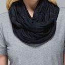 Lululemon  Athletica Savasana Black pop block burnout Scarf Photo 0