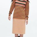 Uniqlo NWT MARNI  Merino Wool Blend Striped Sleeveless Knitted Dress Dark Brown S Photo 1