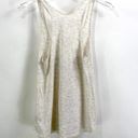 American Apparel  Cream Scoop Neck Sleeveless Graphic Tank Top Photo 1