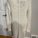 Free People Knit Chunky Long Beach Summer Sweater Crochet fall autumn oversized full length Cardigan Photo 4