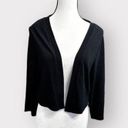 Torrid Women’s  0 Black Open Front Shrug Large 12 Photo 0