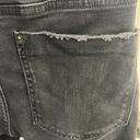 ZARA  Black Faded and Distressed 5-Pocket Skinny Jeans- Size 8 Photo 9